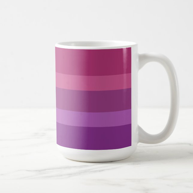 Caneca De Café Bandeira do Orgulho Aceflux (Direita)