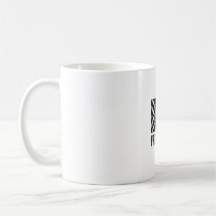 Caneca De Café Bandeira do Orgulho Aliado Vetor Camiseta Design_1
