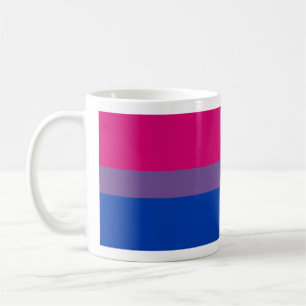 Caneca De Café Bandeira do Orgulho Bissexual