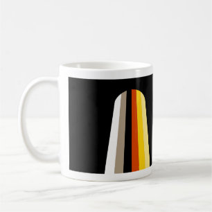 Caneca De Café Bandeira do Orgulho de Cabelo Longo