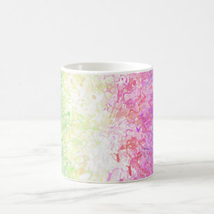 Caneca De Café Bandeira do Orgulho Genderdoe Abstrato Boho Trippy