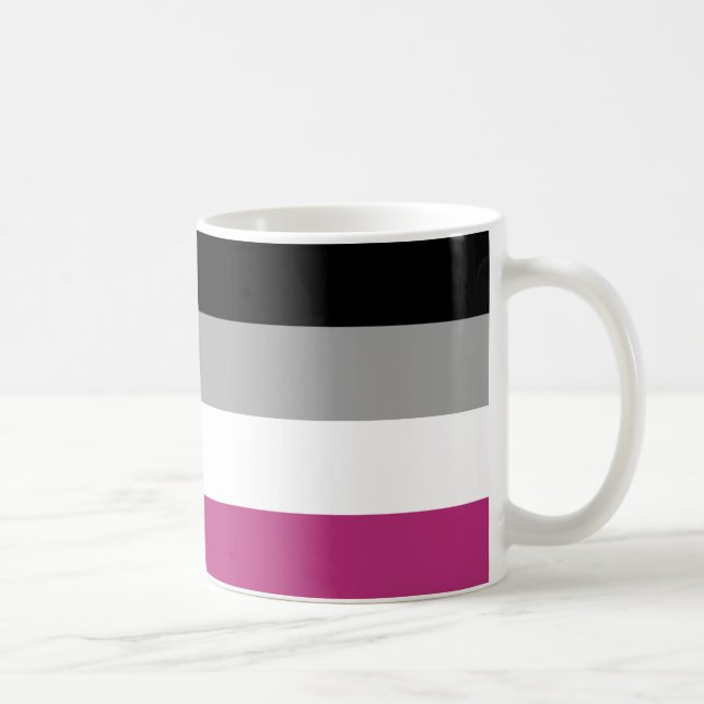 Caneca De Café Bandeira do Orgulho Gynephilia (Direita)