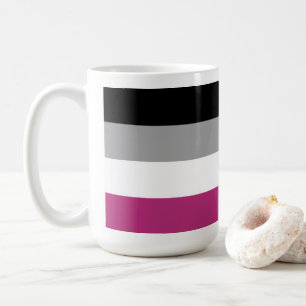 Caneca De Café Bandeira do Orgulho Gynephilia