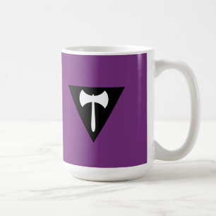 Caneca De Café Bandeira do Orgulho Lésbico