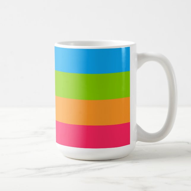 Caneca De Café Bandeira do Orgulho Panoromântico (Direita)