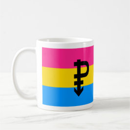 Caneca De Café Bandeira do Orgulho Pansexual