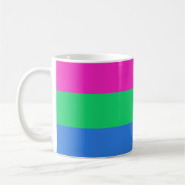 Caneca De Café Bandeira do Orgulho Polissexual