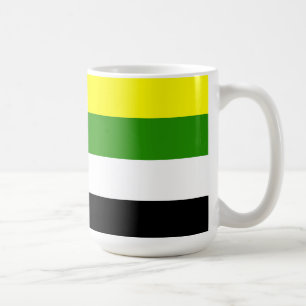 Caneca De Café Bandeira do Orgulho Skoliossexual