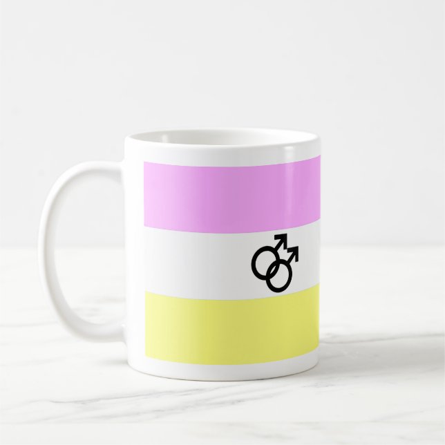 Caneca De Café Bandeira do Orgulho Twink (Esquerda)