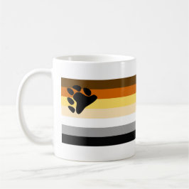 Caneca De Café Bandeira do Orgulho Urso