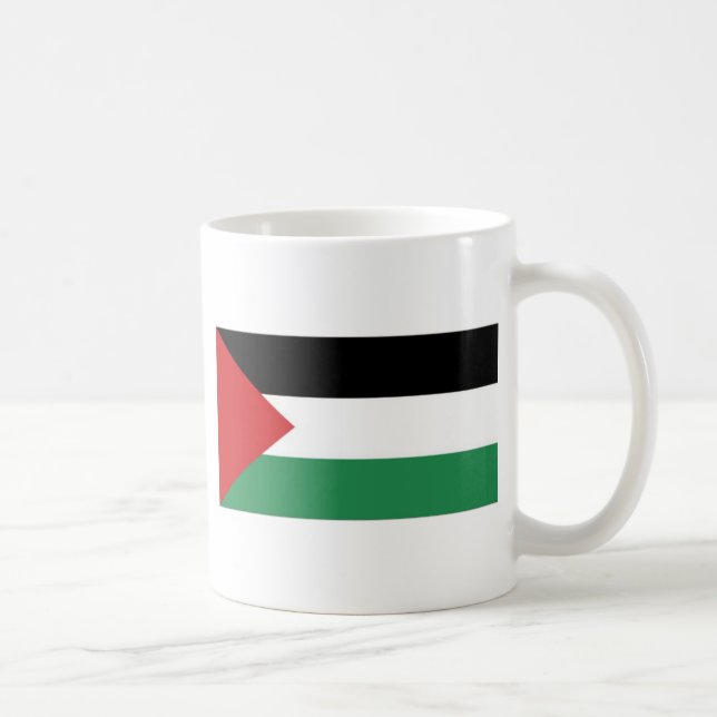 Caneca De Café Bandeira do palestino de Palestina (Direita)