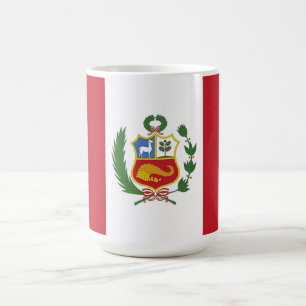 Caneca De Café Bandeira do Peru