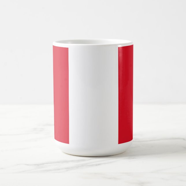 Caneca De Café Bandeira do Peru (Centro)