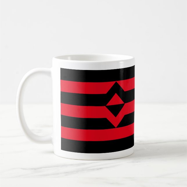 Caneca De Café Bandeira do Punho Orgulho (Esquerda)