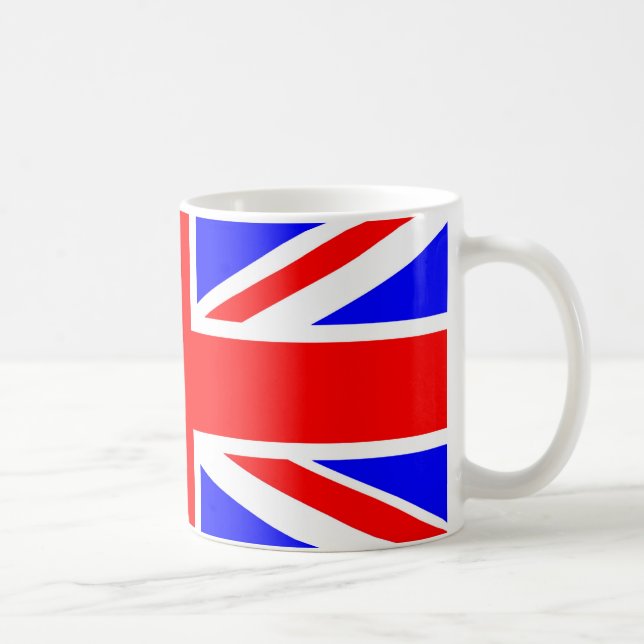 Caneca De Café Bandeira do Reino Unido (Direita)