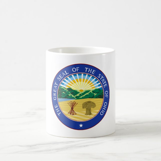 Caneca De Café Bandeira do símbolo da república de América do (Centro)