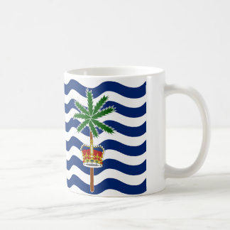 Caneca De Café Bandeira do Território Britânico do Oceano Índico