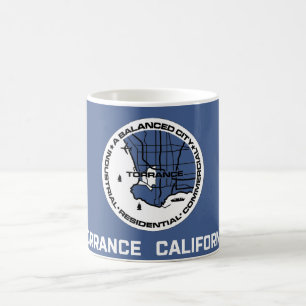 Caneca De Café Bandeira do Torrance (Califórnia)