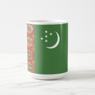 Caneca De Café bandeira do Turquemenistão