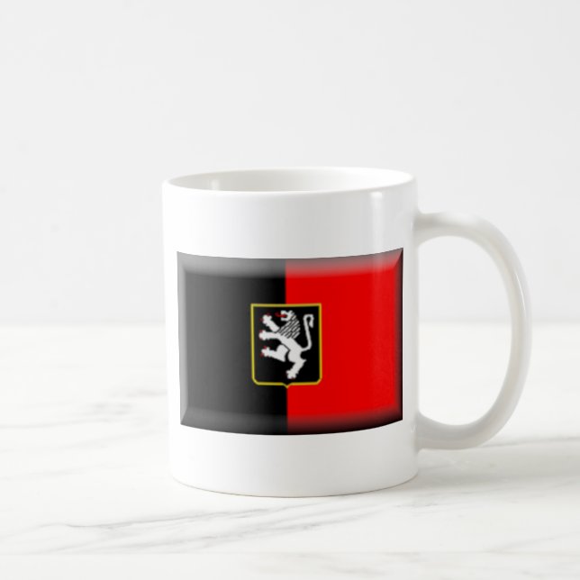 Caneca De Café Bandeira do Vale de Aosta (Direita)