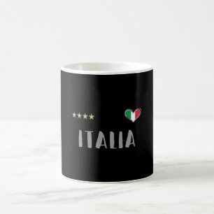Caneca De Café Bandeira do Ventilador de Futebol da Itália
