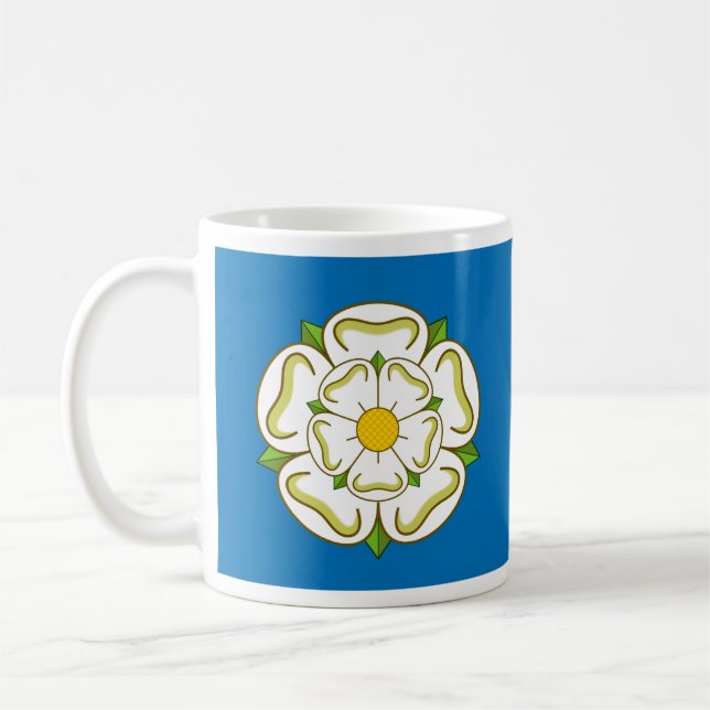 Caneca De Café Bandeira do Yorkshire (Reino Unido) (Esquerda)