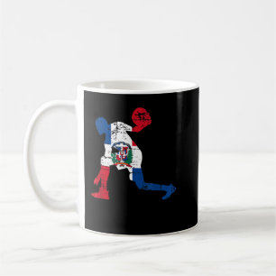 Caneca De Café Bandeira Dominicana em Descanso - República Domini