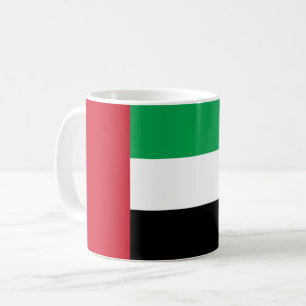 Caneca De Café Bandeira dos Emirados Árabes Unidos