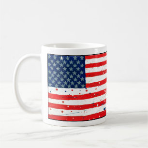 Caneca De Café Bandeira dos EUA