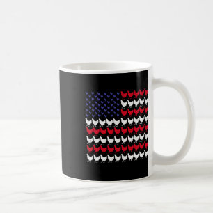 Caneca De Café Bandeira dos EUA 4 de Julho Unidos Nós Ficamos Div