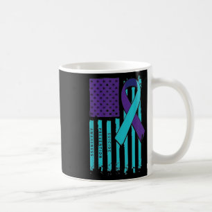 Caneca De Café Bandeira Dos Eua Ninguém Luta Sozinho Contra A Pre
