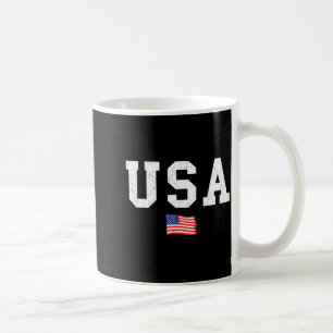 Caneca De Café Bandeira dos EUA patriótica bandeira americana 4 d