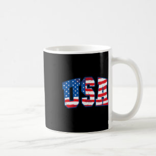 Caneca De Café Bandeira Dos EUA Patriótico 4 De Julho América 1