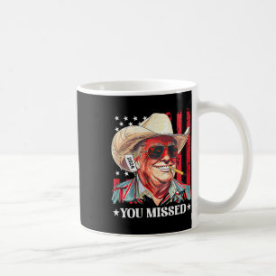 Caneca De Café Bandeira dos EUA Trump Cowboy Ocidental Você Perde