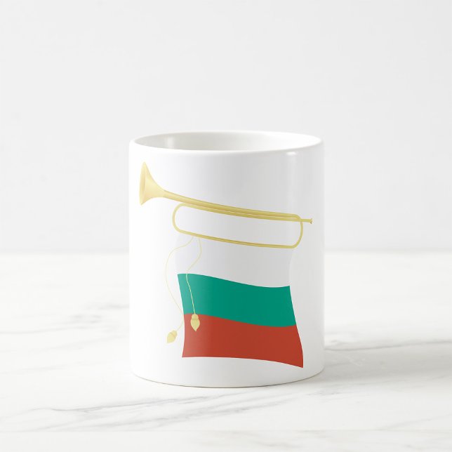 Caneca De Café Bandeira E Buva Búlgaros (Criador carregado)