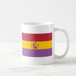Caneca De Café Bandeira em segundo espanhola da república