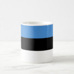 Caneca De Café Bandeira (estónia) de Estónia<br><div class="desc">Produtos customizáveis da bandeira do mundo - sinta por favor livre adicionar seu próprio texto.</div>