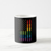 Bandeira EUA Americana Arco-íris Orgulho Gay Lésbi