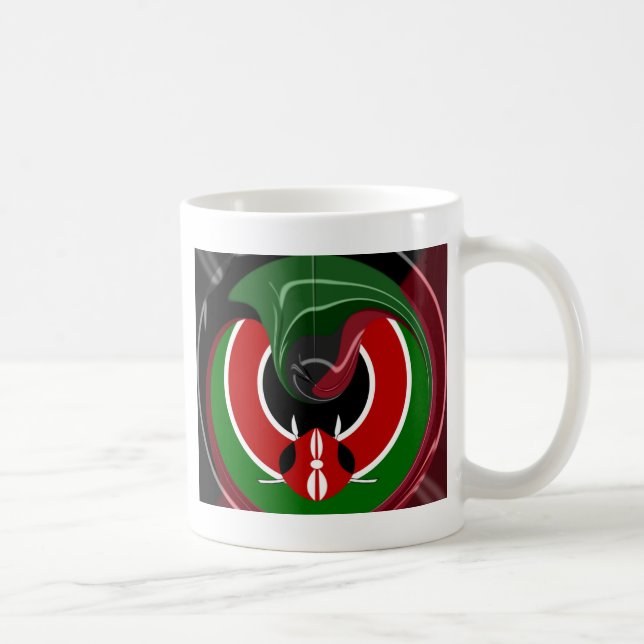 Caneca De Café Bandeira Fluid Kenyan (Direita)