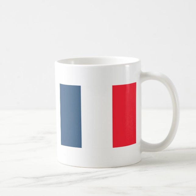 Caneca De Café Bandeira francesa (Direita)