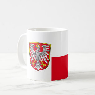 Caneca De Café Bandeira Frankfurt Main cidade alemanha símbolo em