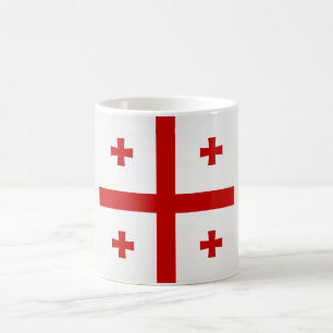Caneca De Café Bandeira Georgiana Legal