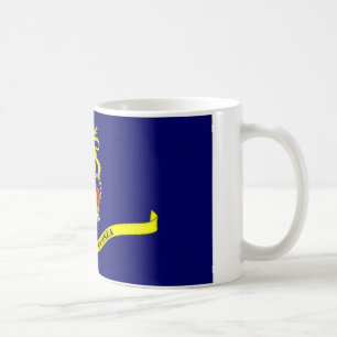 Caneca De Café Bandeira geral do governador de Papuá-Nova Guiné