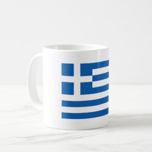 Caneca De Café Bandeira grega