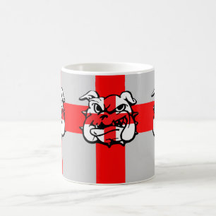 Caneca De Café Bandeira inglesa, buldogue inglês
