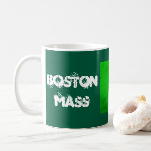 Caneca De Café Bandeira Irlandesa de Boston MA – Heritage Tea