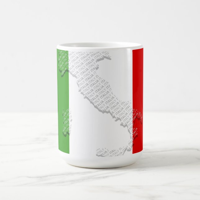 Caneca De Café Bandeira italiana (Centro)