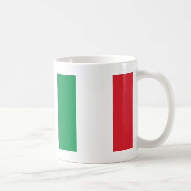 Caneca De Café Bandeira italiana (Direita)
