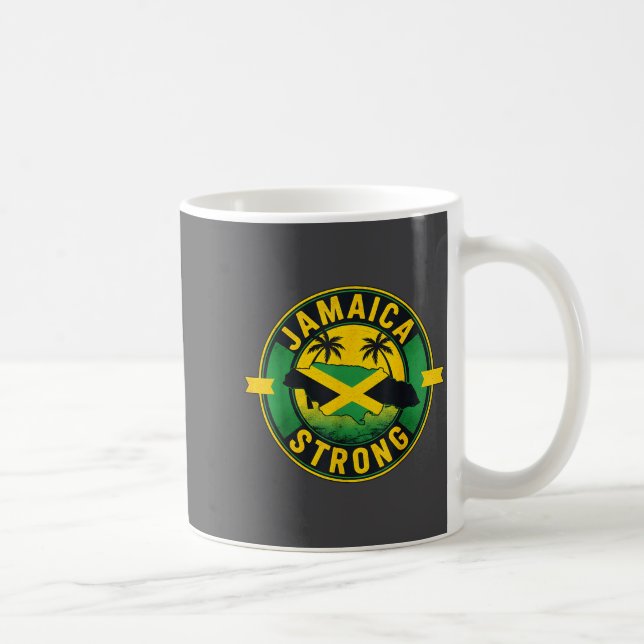 Caneca De Café Bandeira Jamaicana Fofa (Direita)