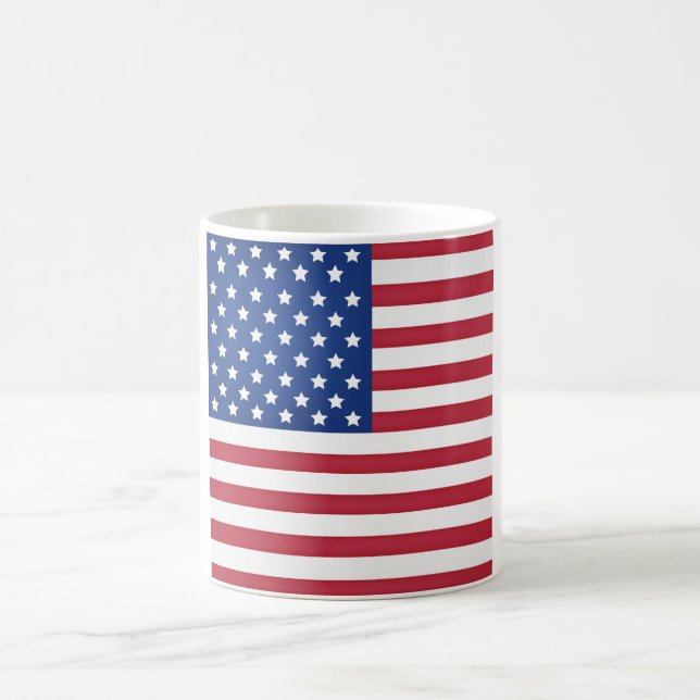 Caneca De Café Bandeira Legal Americana (Centro)